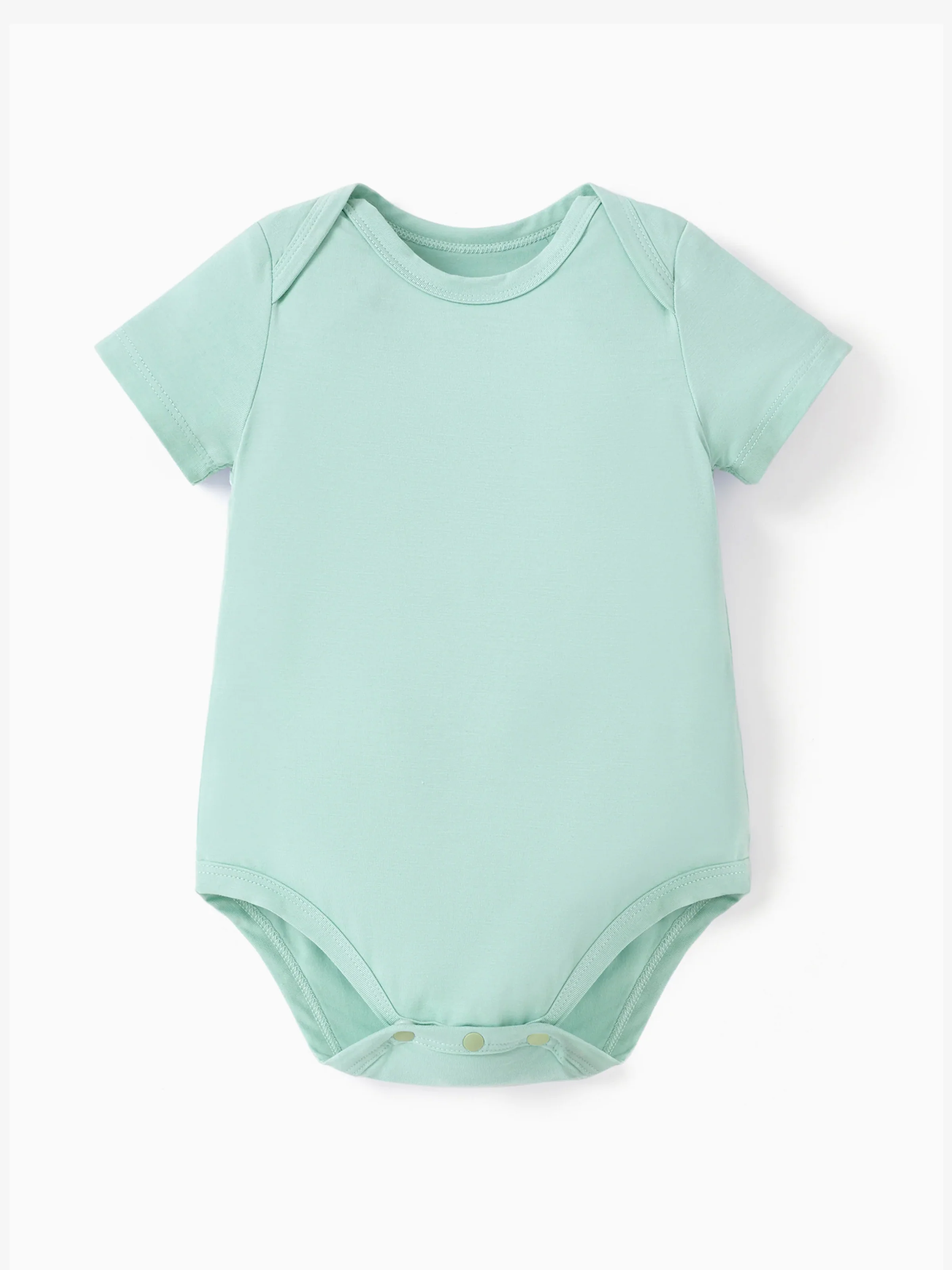 Bamboo Baby Boy/Girl Casual Romper Green - Image 3