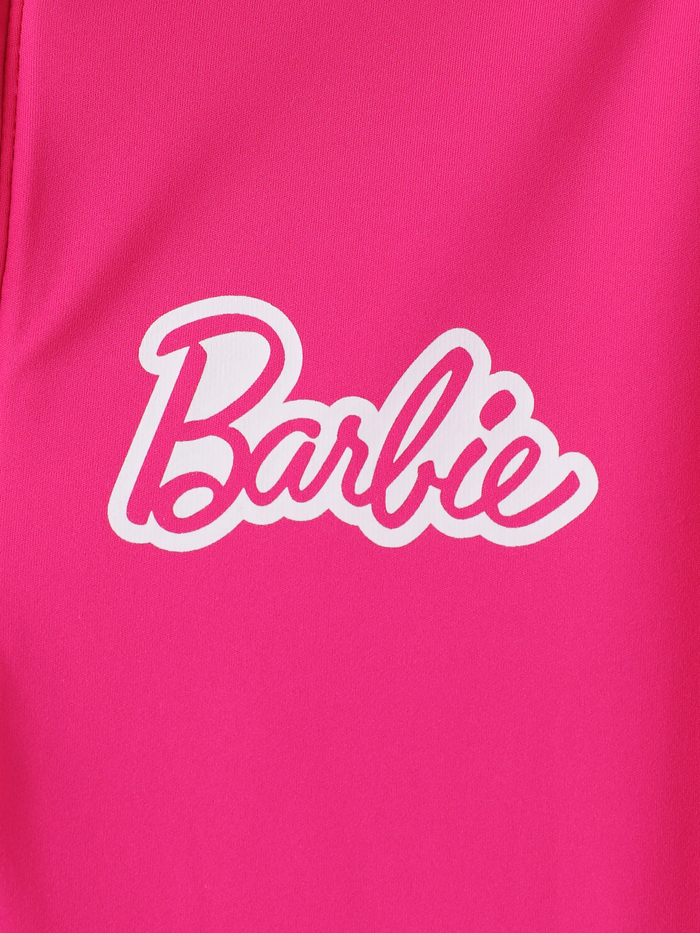 Barbie Mommy and me 1pc Polo Sporty Sleeveless Dress Hot Pink - Image 2