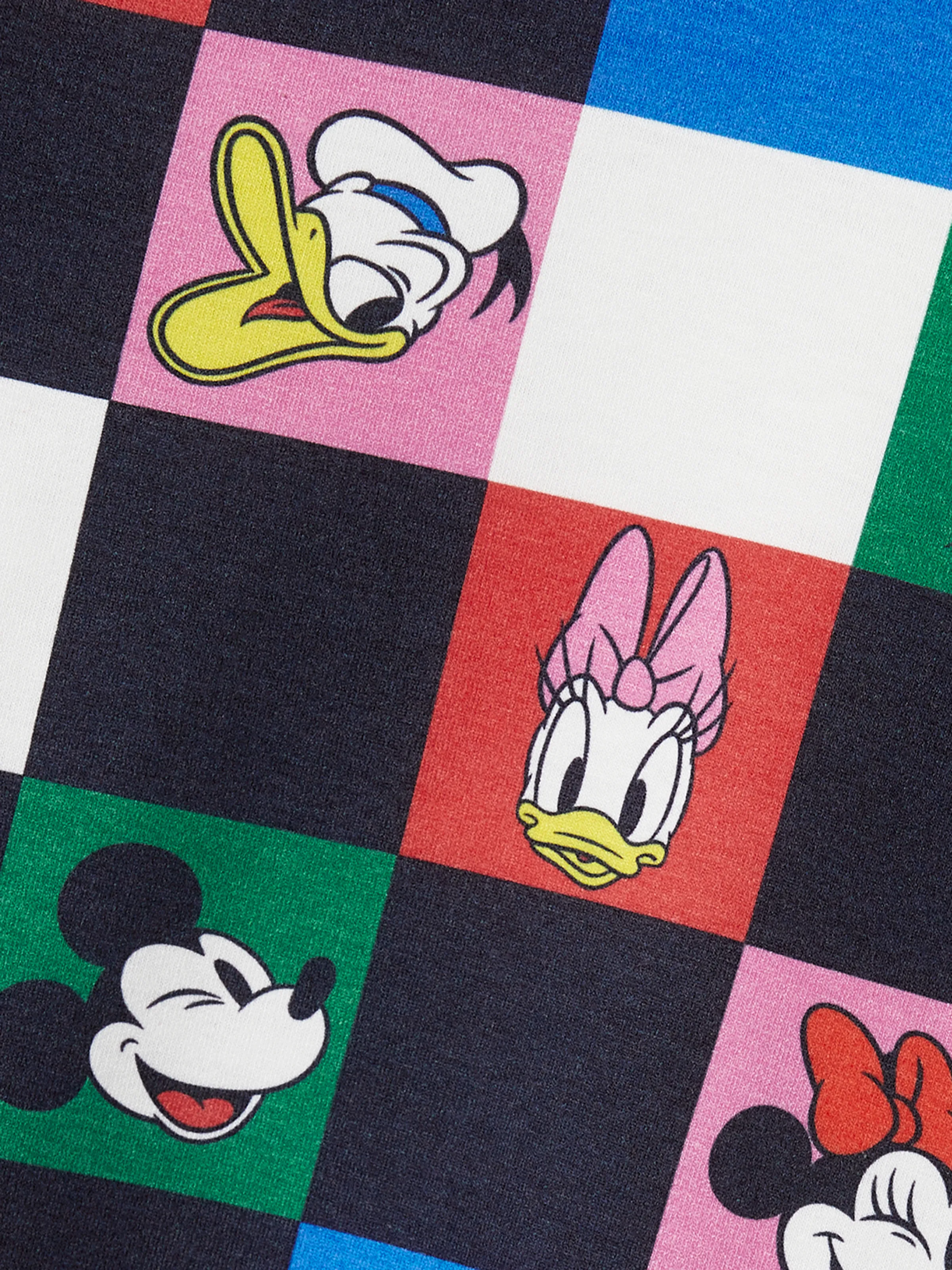Disney Mickey and Friends Daddy and Me Family Matching Naia™ Colorful Checkered Pattern Top/Sleeveless Dress/Onesie Multi-color - Image 11