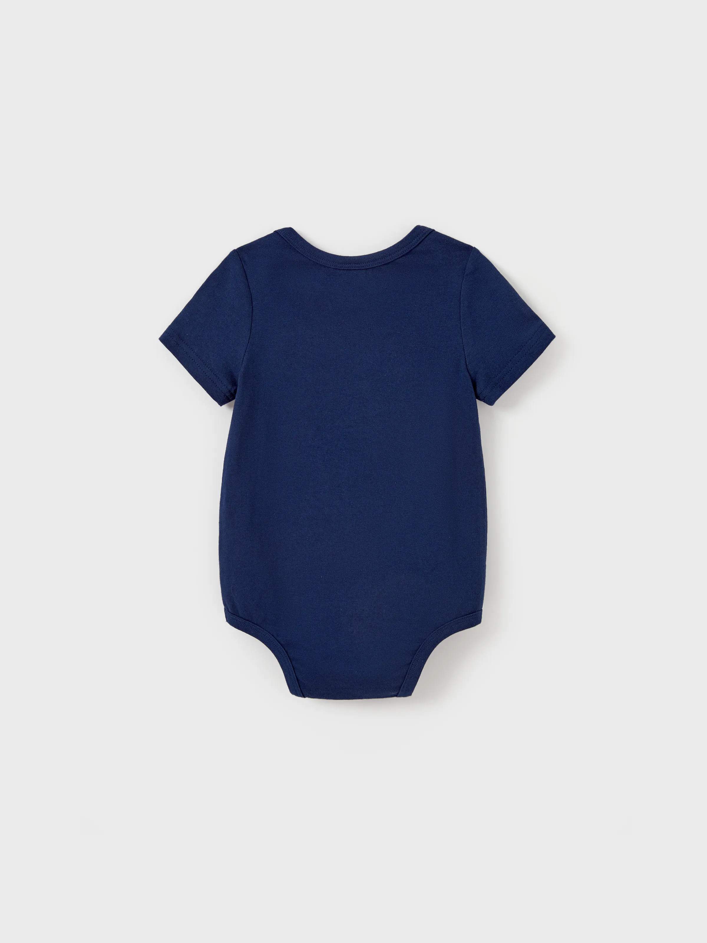 Daddy & Son Cotton T-Shirt & Dress Set – Sunny Days Palm Print for Dad, Mom, Baby & Toddler, Perfect for Summer Vacations & Family Outings Tibetan blue - Image 14