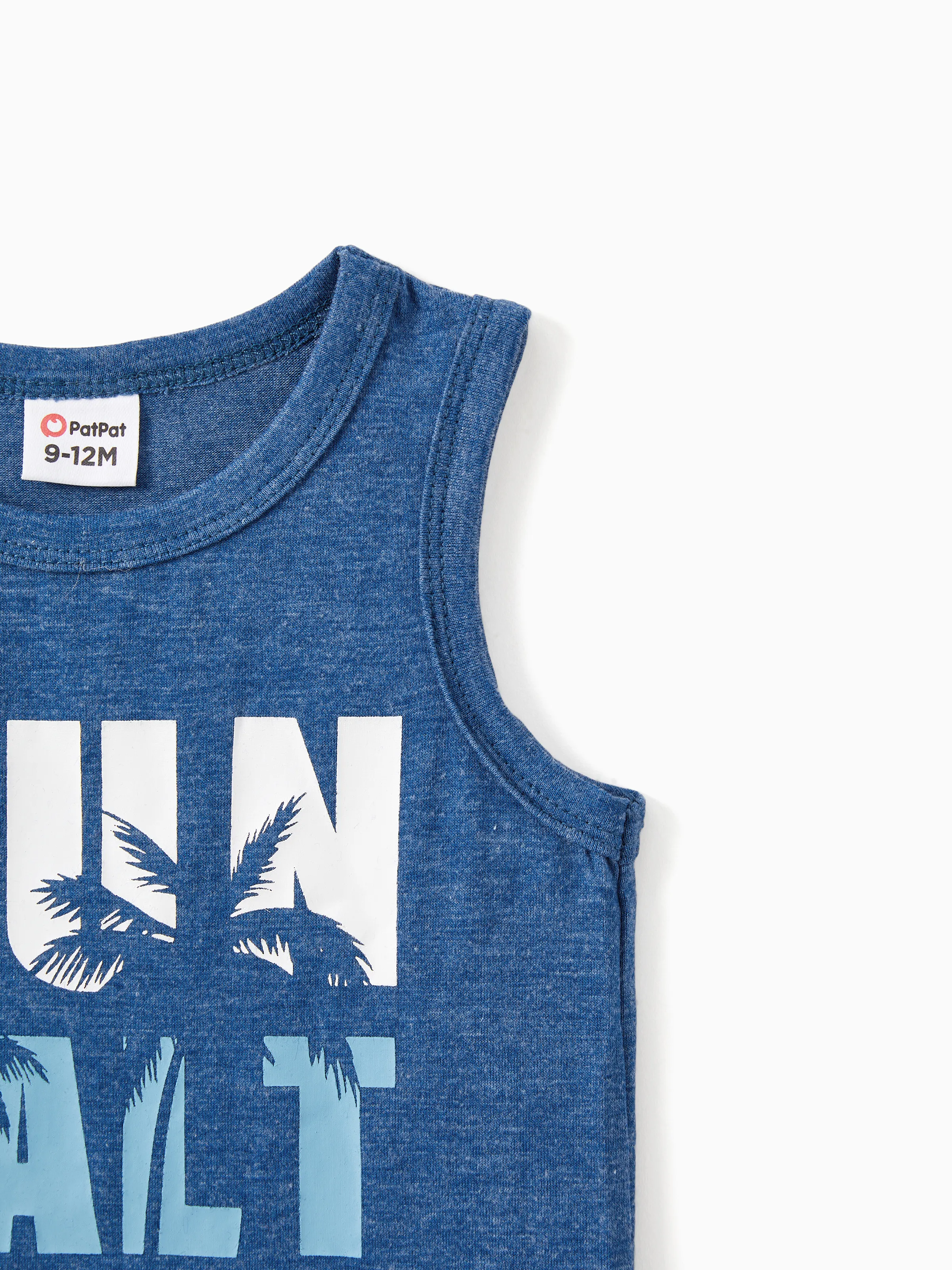 Daddy & Son Sets Blue Tank Top Blue - Image 14