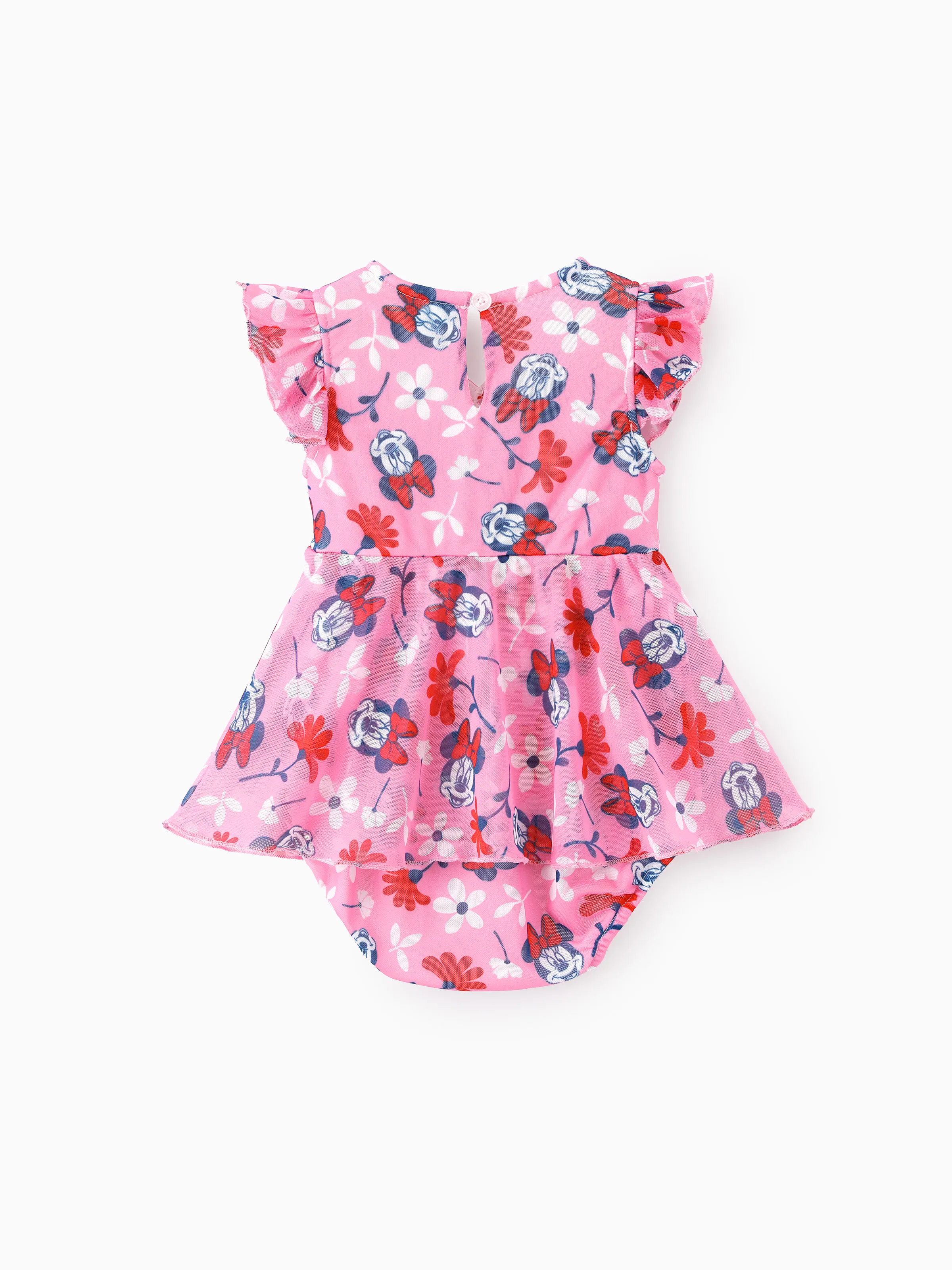 Disney Mickey & Friends Family Matching Mickey & Minnie Mouse floral-themed sets Red - Image 10