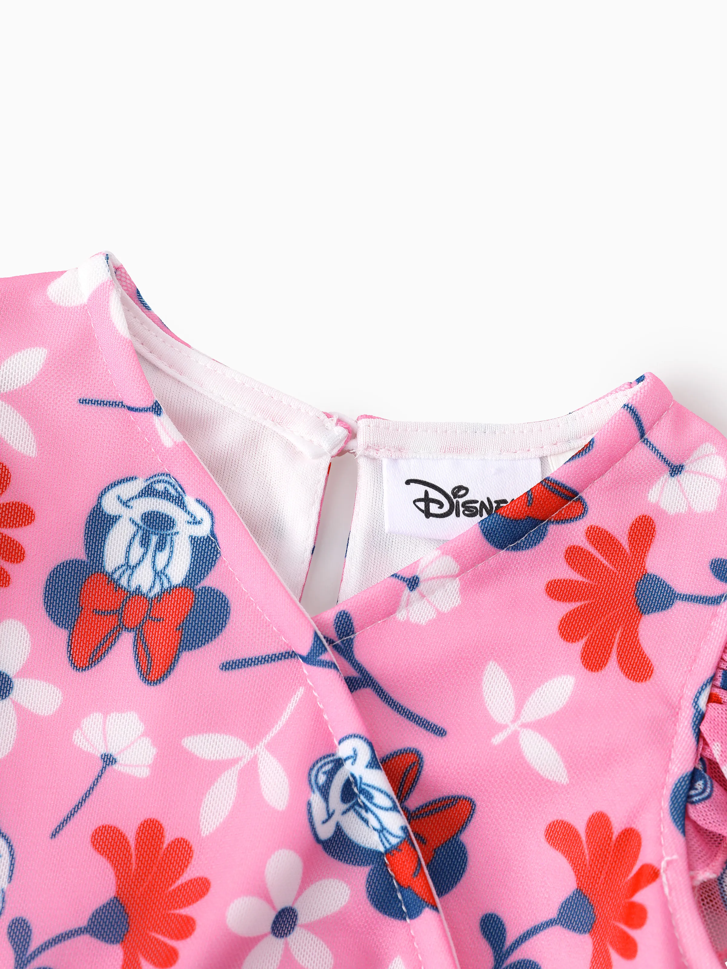 Disney Mickey & Friends Family Matching Mickey & Minnie Mouse floral-themed sets Red - Image 11