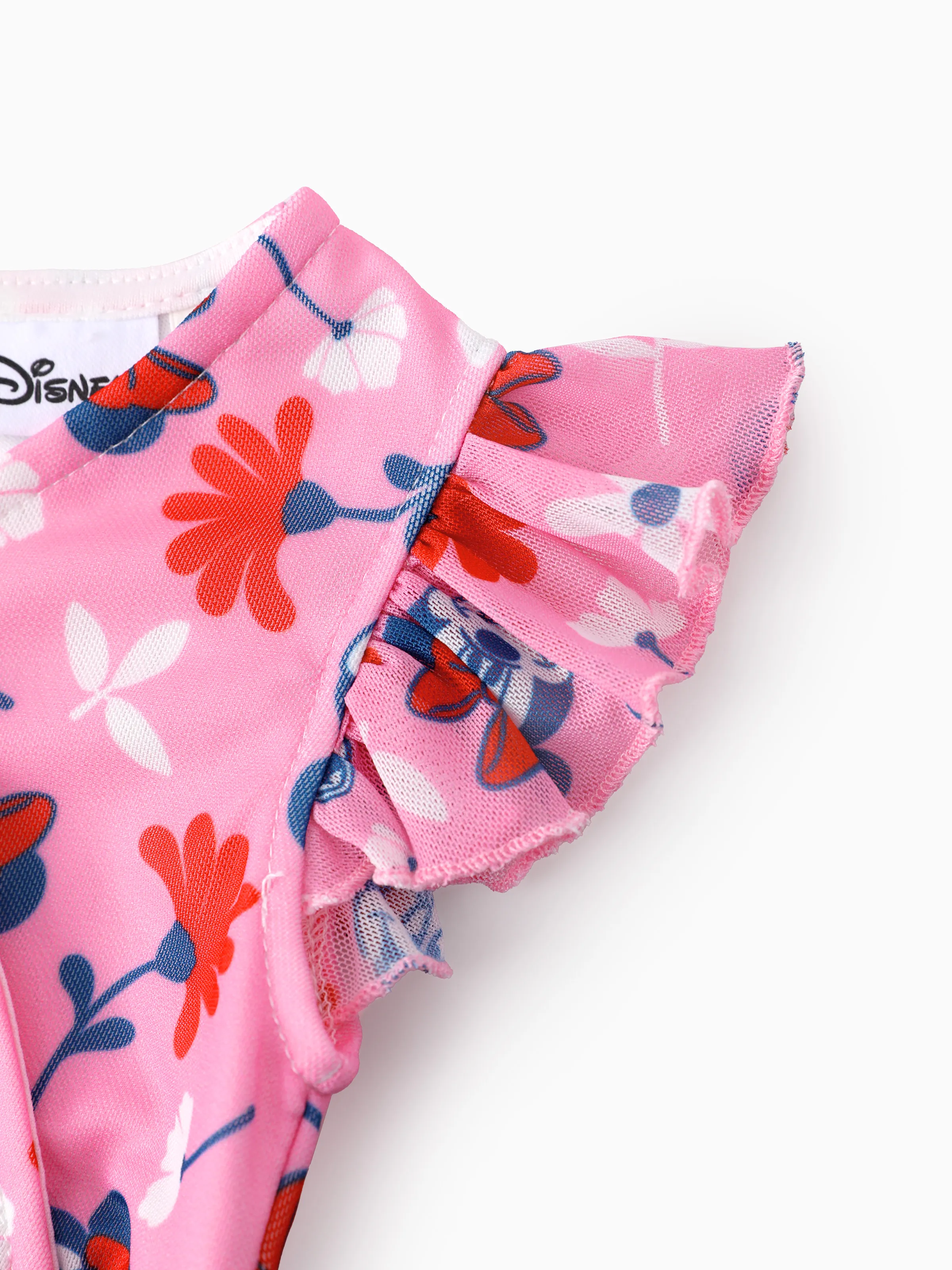 Disney Mickey & Friends Family Matching Mickey & Minnie Mouse floral-themed sets Red - Image 13