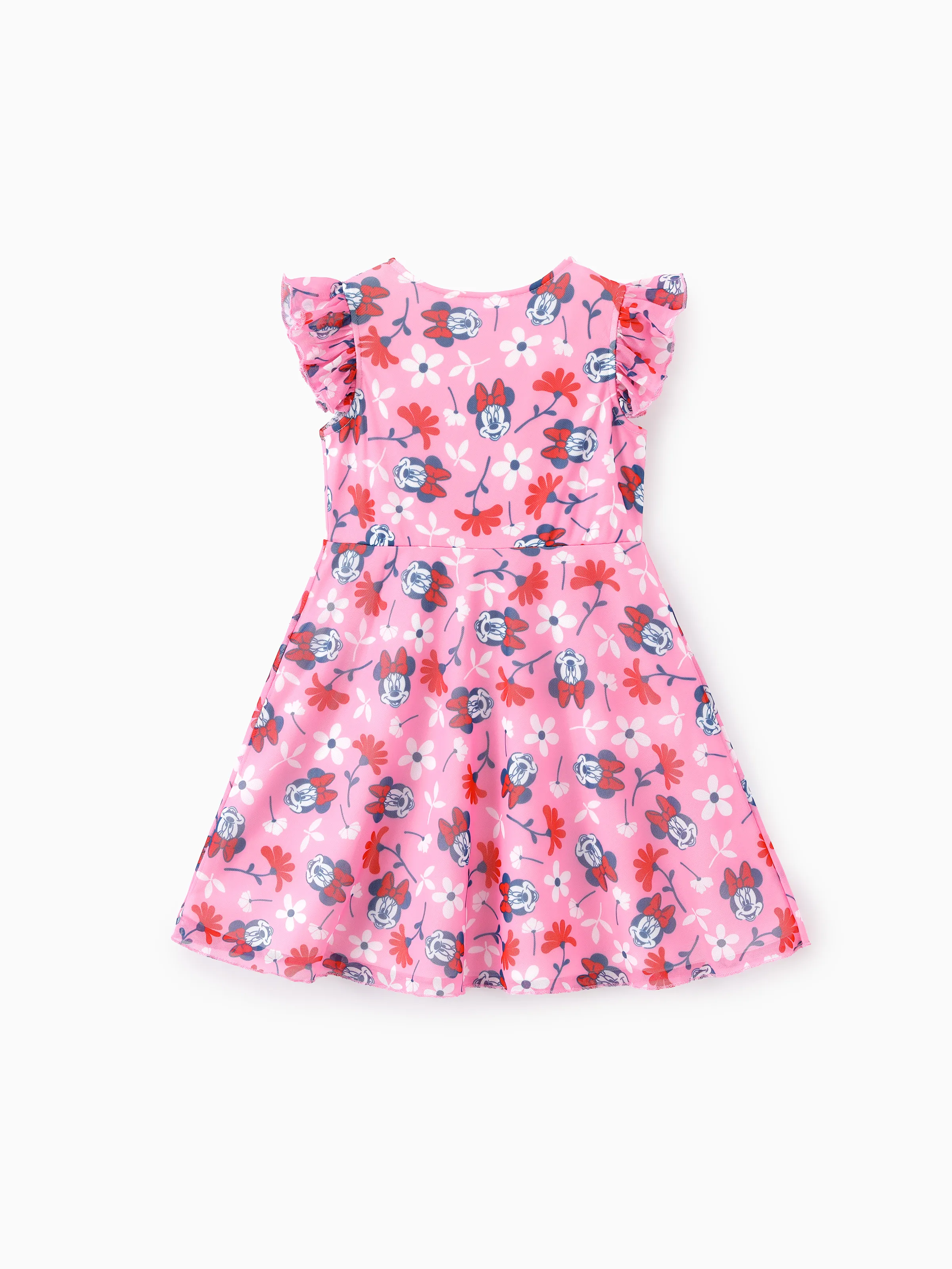 Disney Mickey & Friends Family Matching Mickey & Minnie Mouse floral-themed sets Red - Image 7