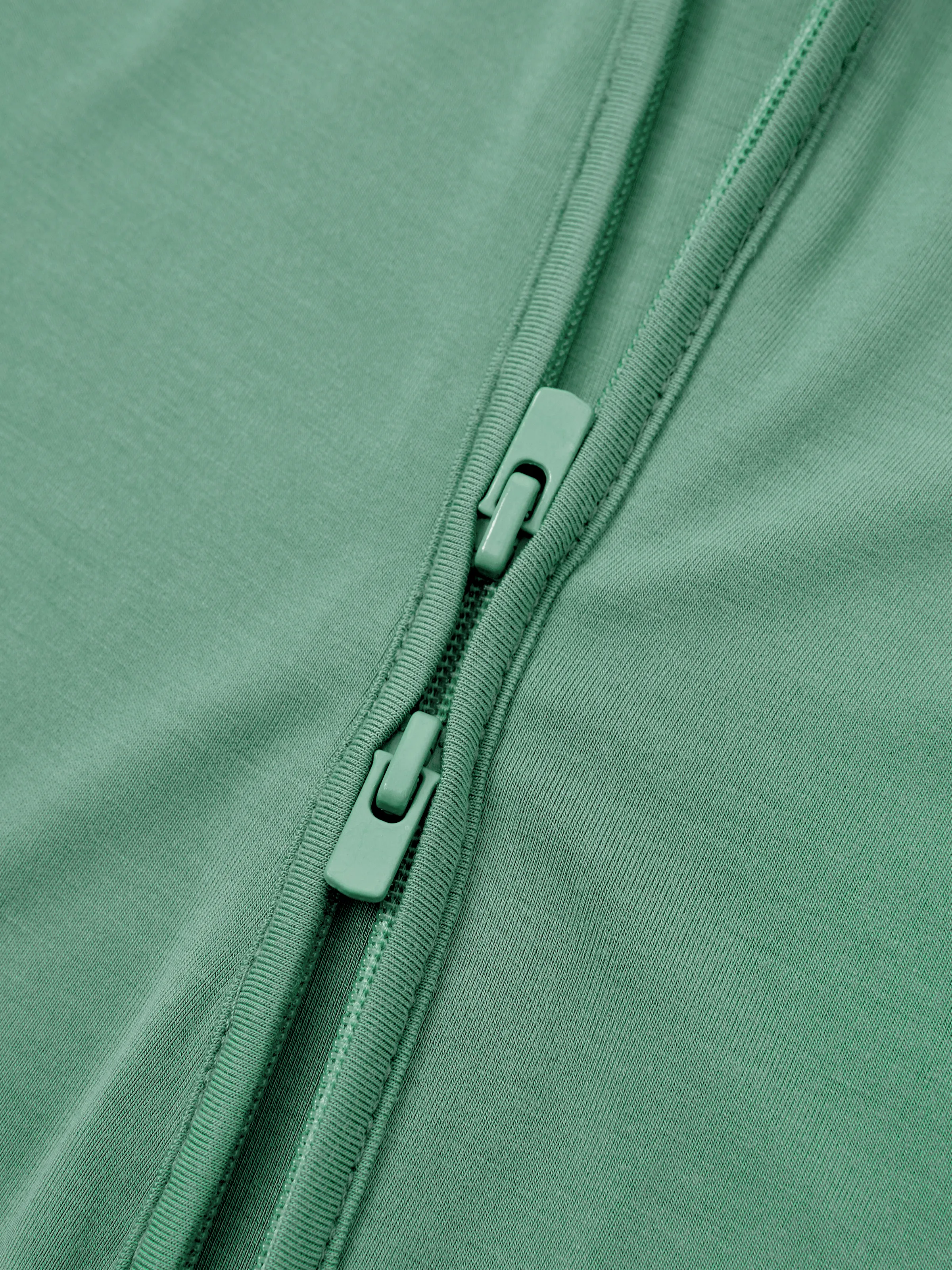 Family Matching Bamboo Pajamas Buttery Soft Bamboo Viscose PJs for Men Women Kids Toddler Baby, Solid Color Short Sleeve Shirt & Shorts Sleepwear Green - Image 15