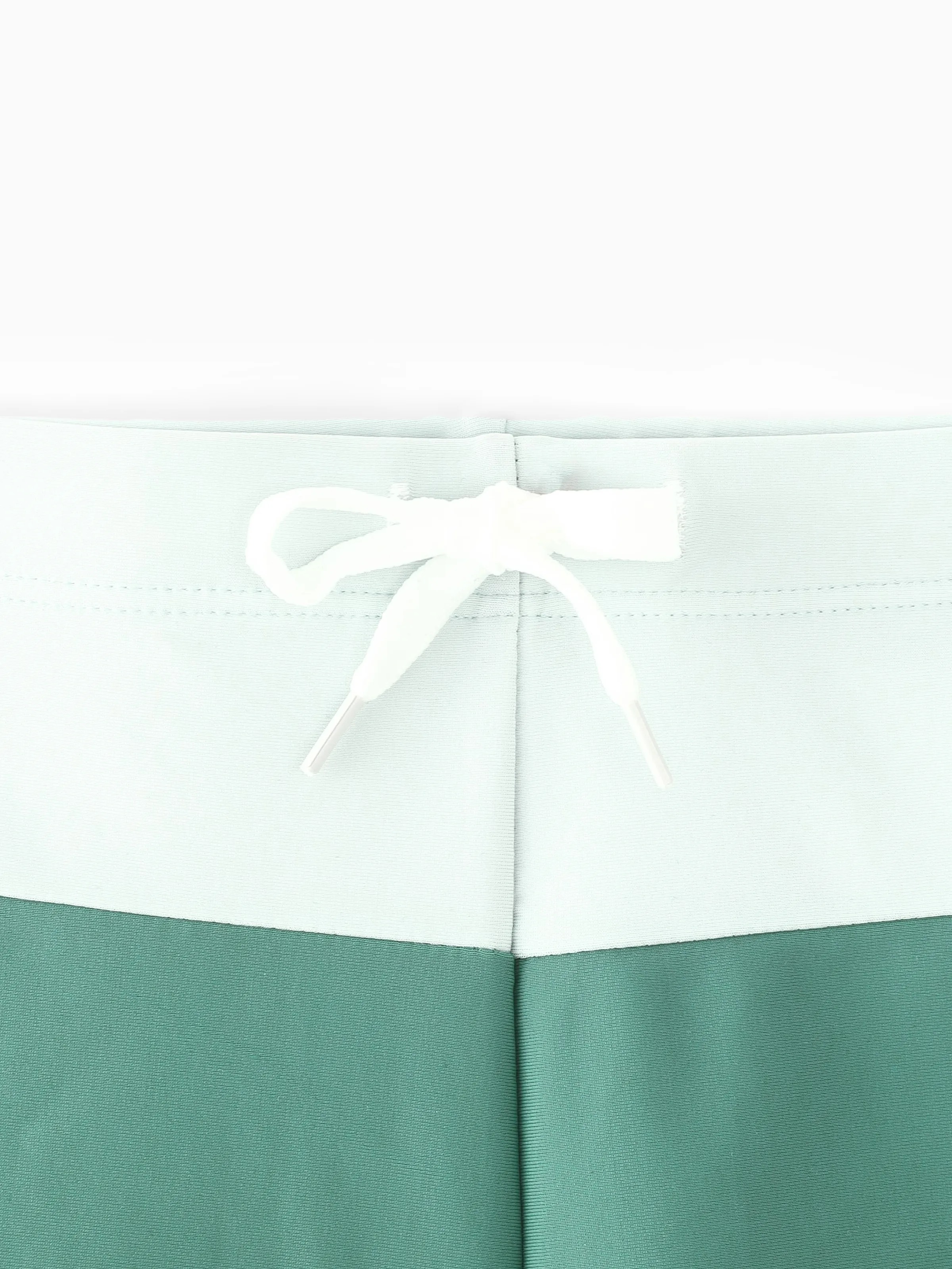 Family Matching Colorblock Swim Trunks or Wrap Side V-Neck Swimsuit MultiColour - Image 10
