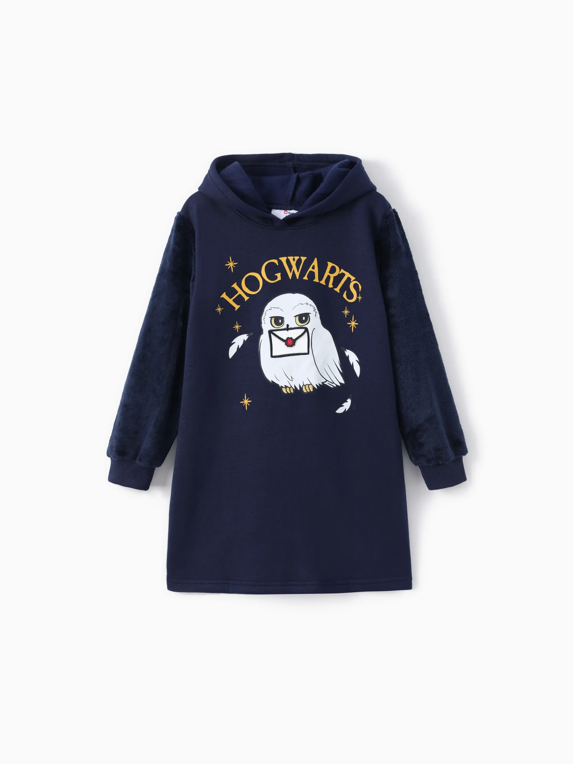 Harry Potter Kid Girl 1pc Owl 3D Envelop Plush Long-sleeve Hooded Dress
royalblue