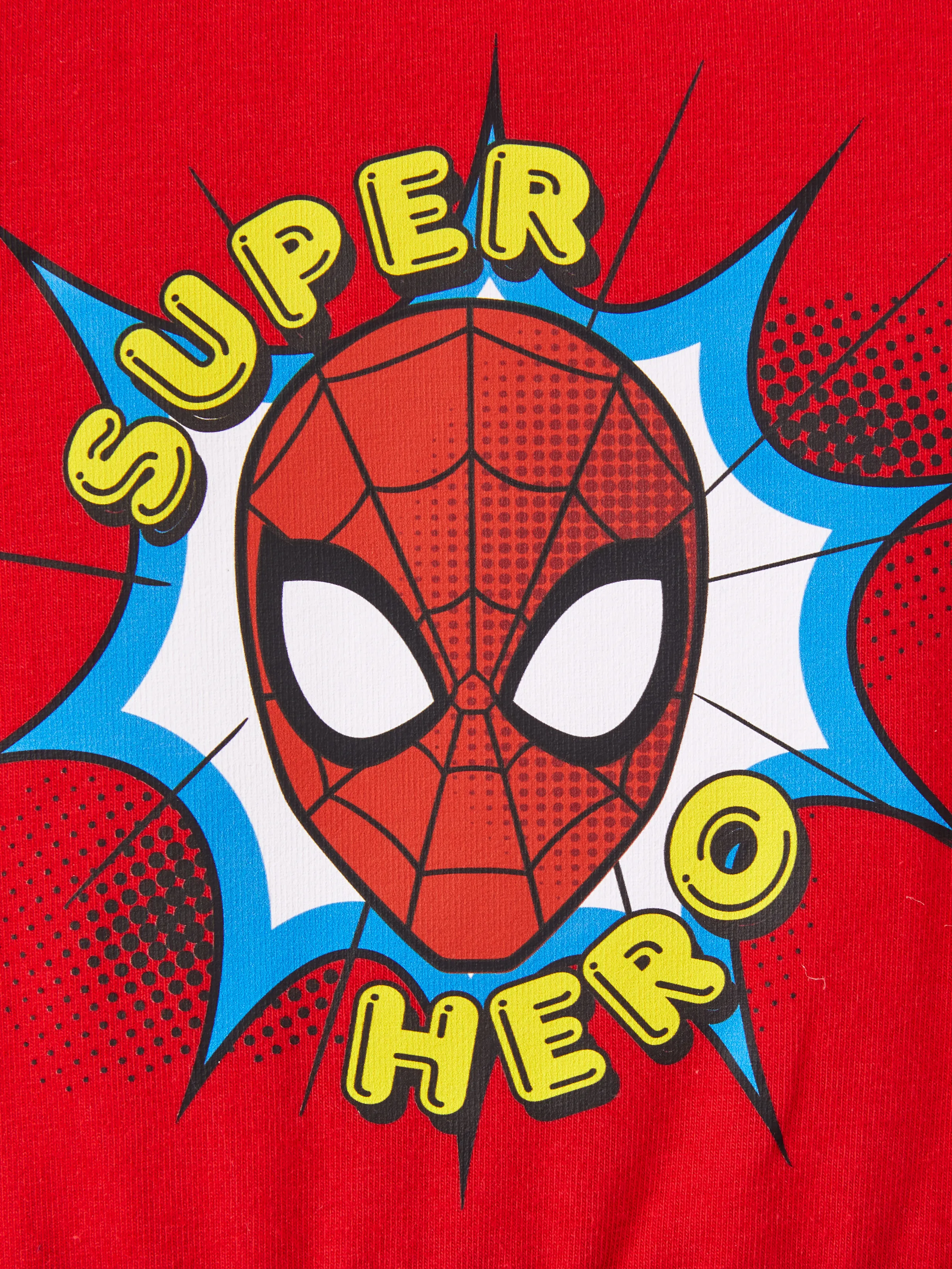 Marvel Toddler/Kids Girl Spiderman Glittery Tulle Childlike Graphic Dress Red - Image 2