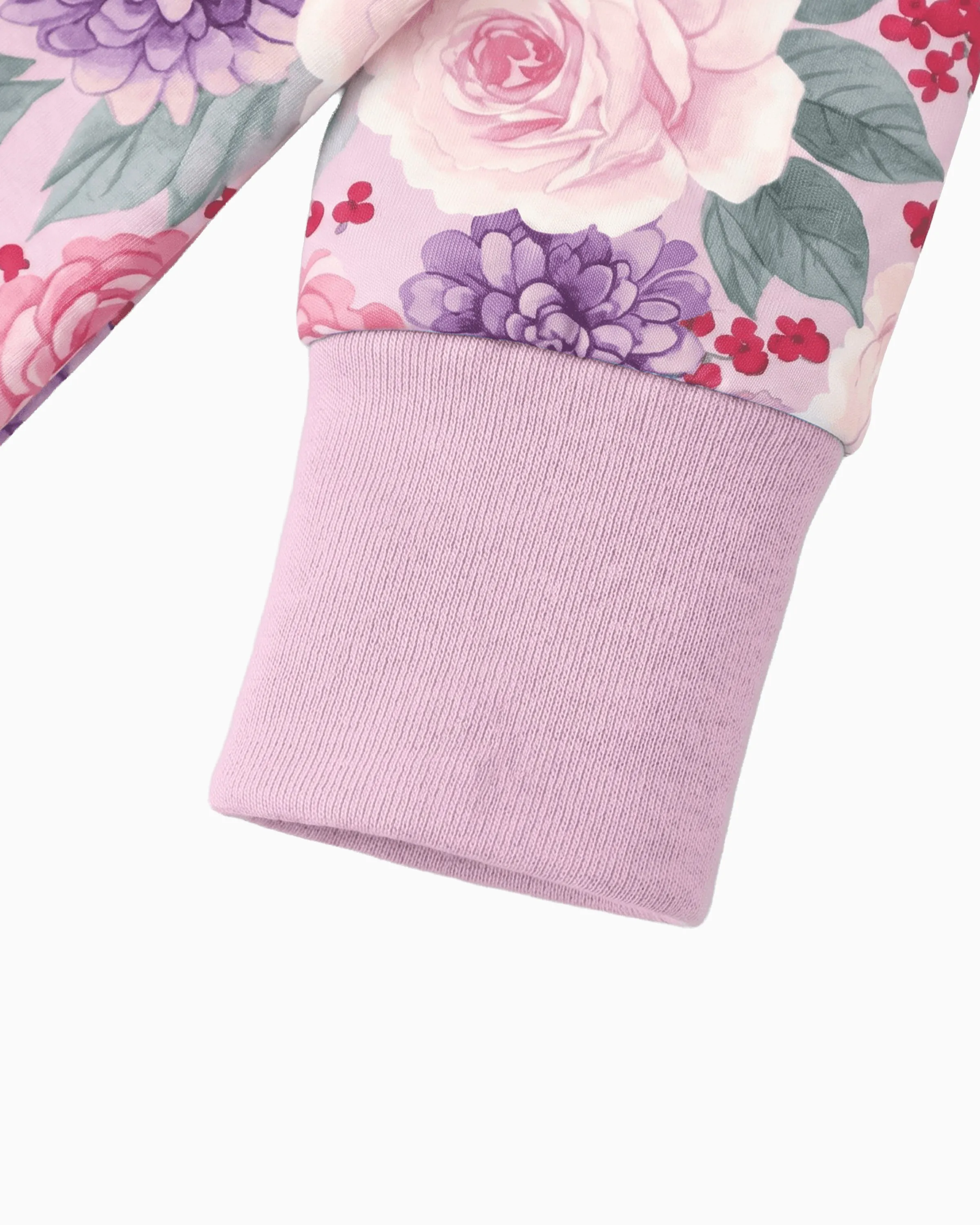 Bloom & Blossoms Bamboo Zip-Up Baby Pajamas - Image 5