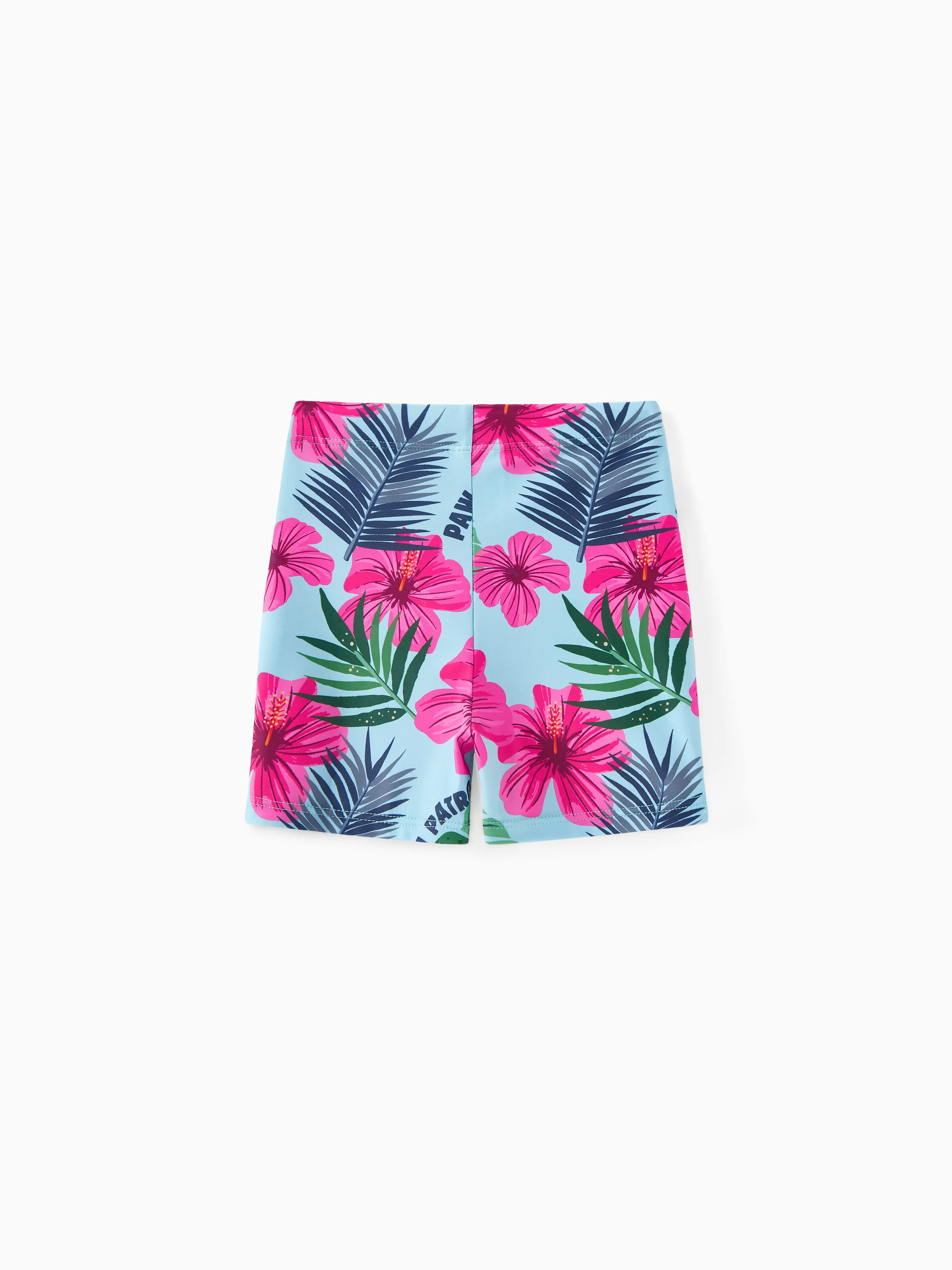 PAW Patrol Family Matching Chase Large Flower All-over Print Swimsuit Roseo - Image 11
