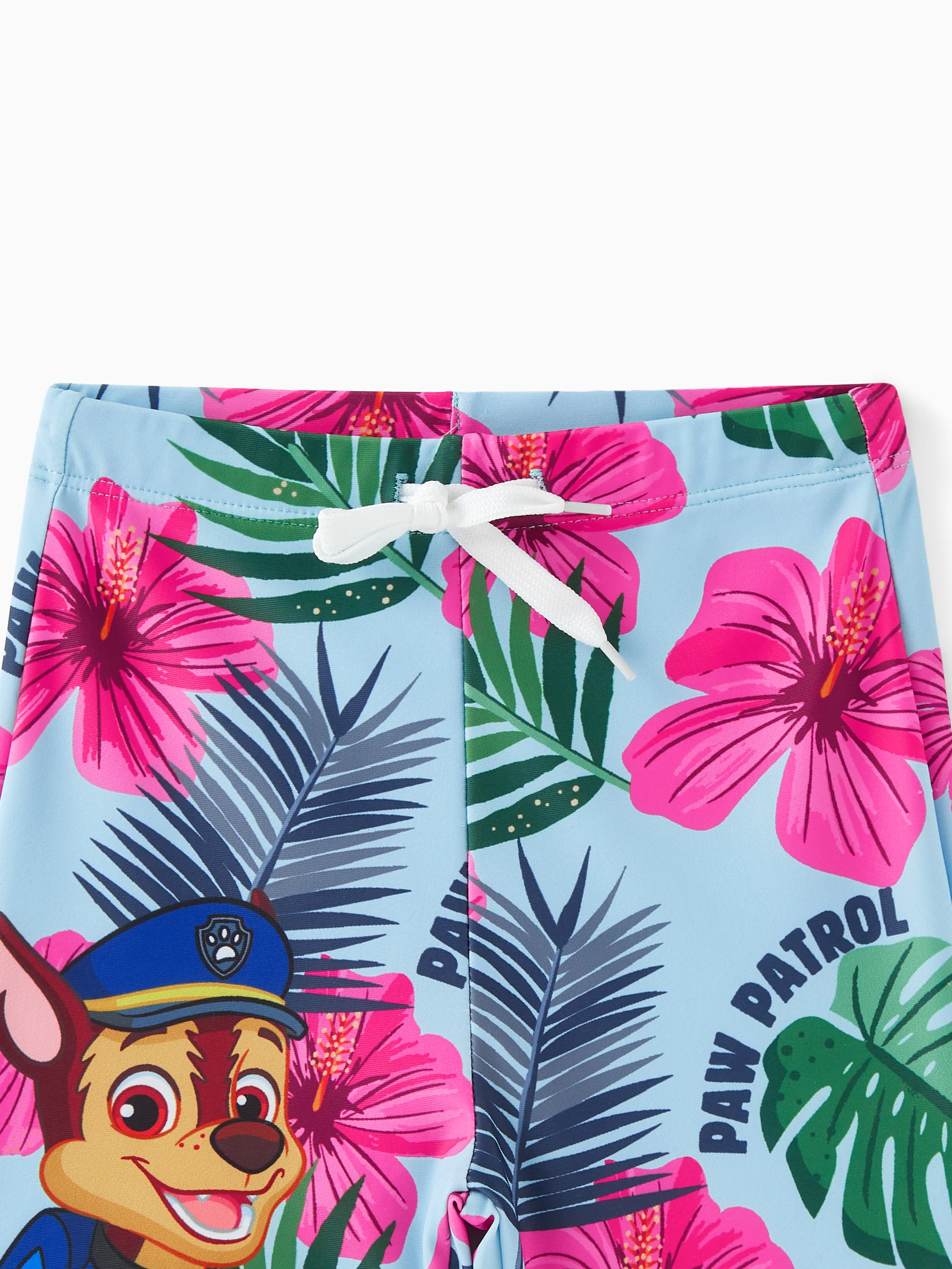 PAW Patrol Family Matching Chase Large Flower All-over Print Swimsuit Roseo - Image 13