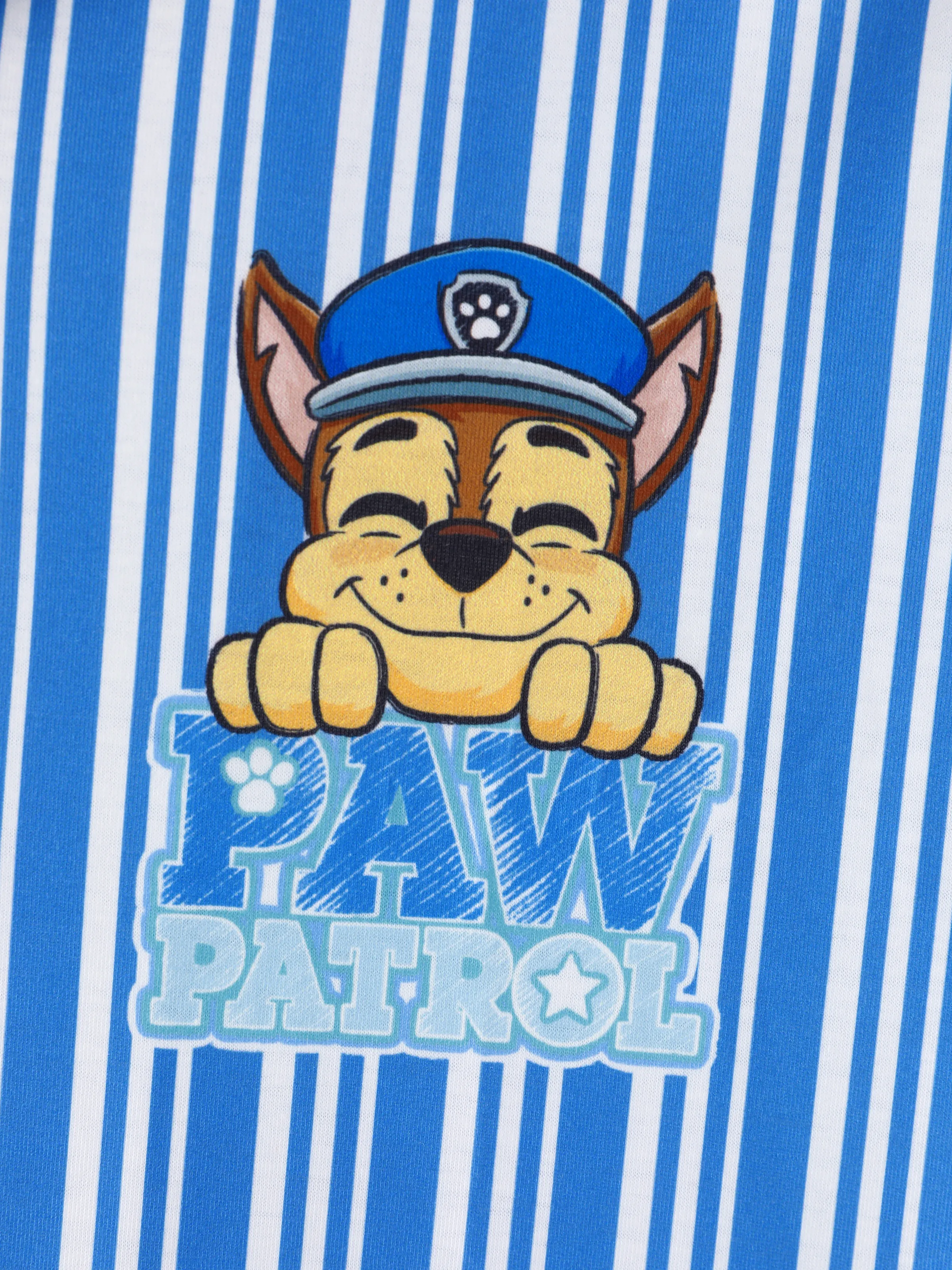 PAW Patrol Matching Family Casual Stripe Lapel Pajamas Sets with Flame Resistant Color block - Image 19