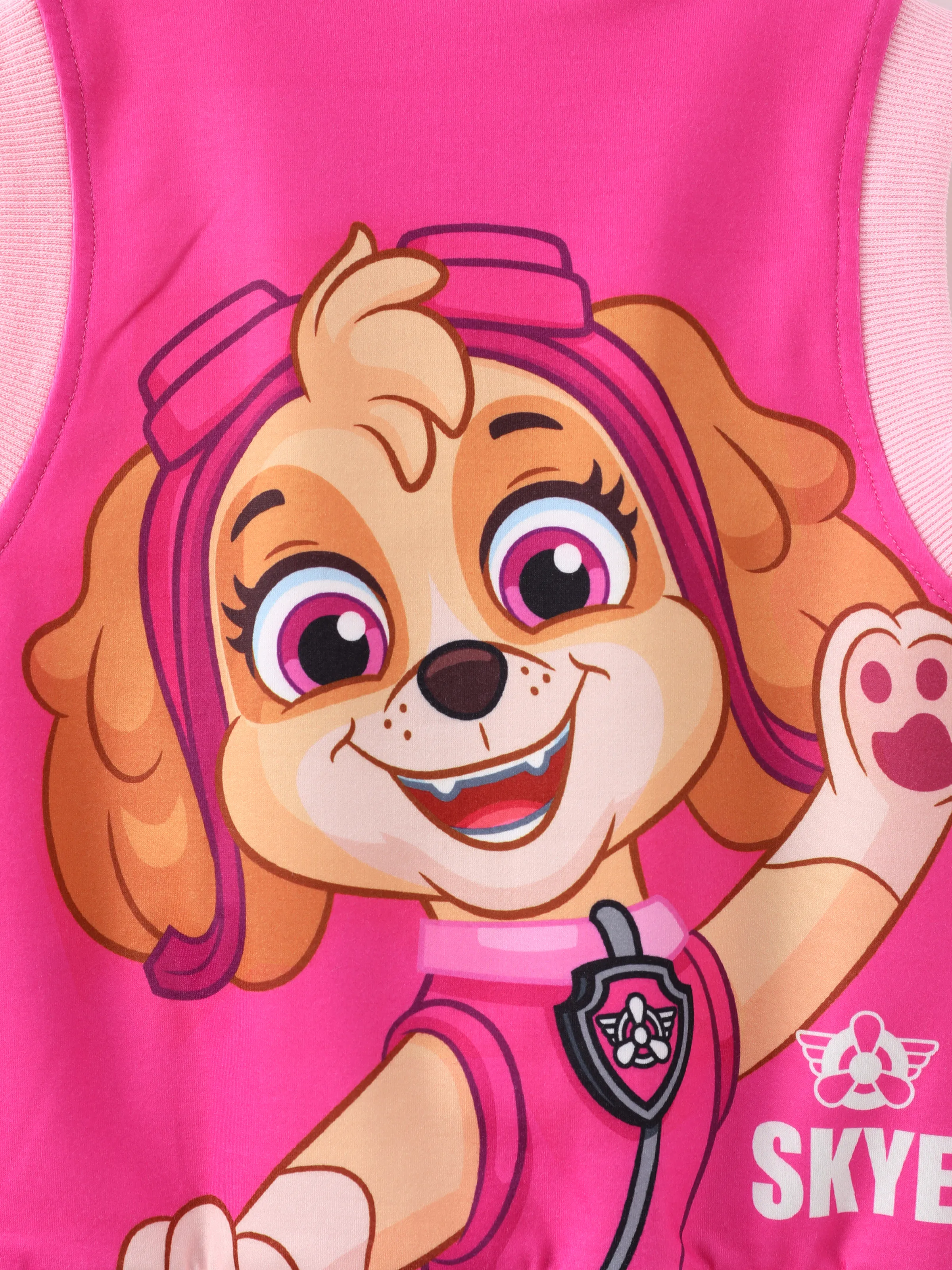 PAW Patrol Toddler Girl Skye 1pc Character Print Vest Pink - Image 2